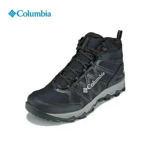 columbia哥伦比亚户外男子轻盈缓震防水野营中帮徒步登山鞋dm0074