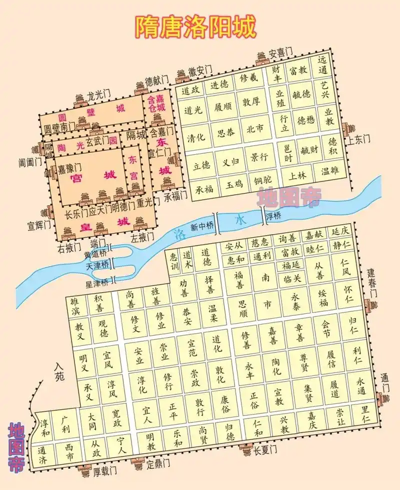 隋唐简史10幅地图