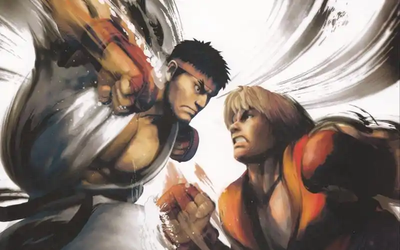 【街头霸王】街霸iv 艺术设定集—超清4k