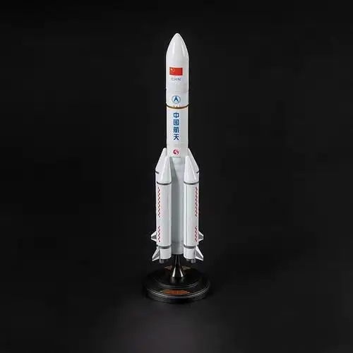 长征五合金成品静态收藏家装饰品150仿真中国长征5号火箭模型