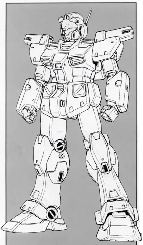 高达简笔画 高达简笔画简单帅气