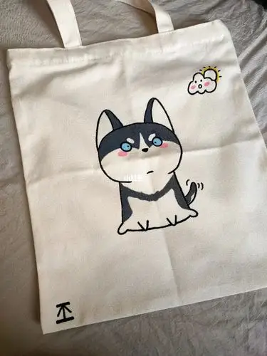 手绘帆布包