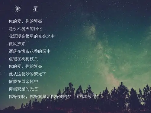 《繁星》——刘珈彤