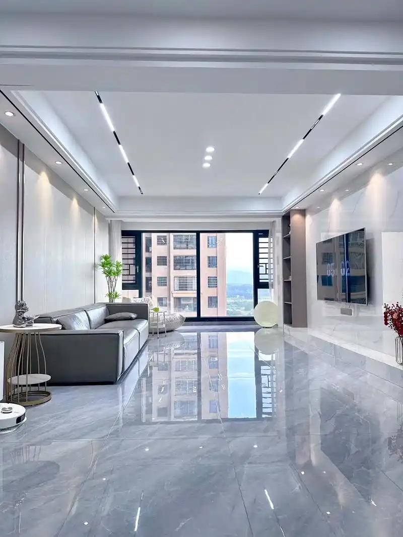 分享116平三室两厅两卫的现代简约风格,装修效果出来真的太令人羡慕