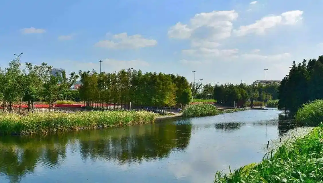 水系景观意境唯美河道景观驳岸设计原则在此