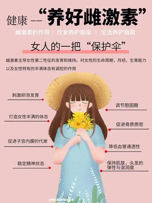 女人的保护伞雌激素73饮食生活养护干货