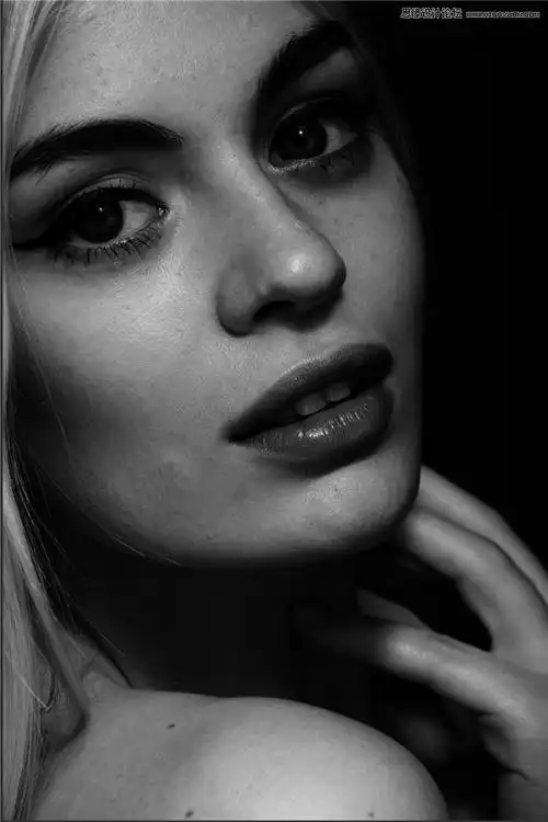 photoshop给人像照片后期精修磨皮处理,ps教程,素材中国网