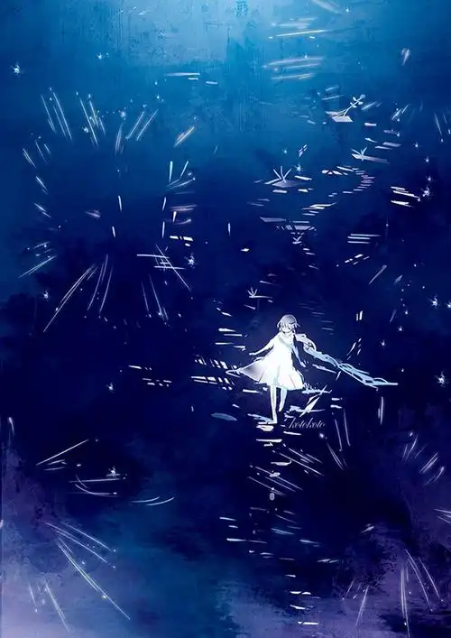 梦幻妖娆的蓝色