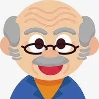 慈祥的老爷爷的图片漫画头像【点击鼠标右键下载】