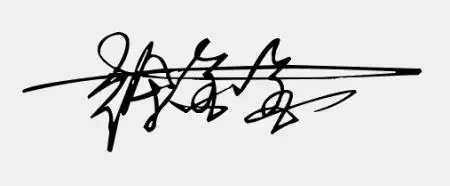 徐金金的艺术签名