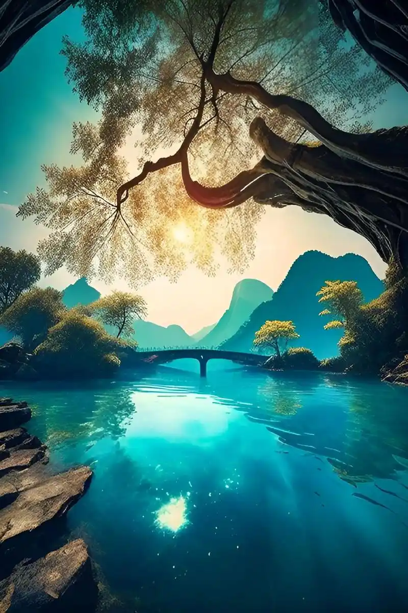 行走山水间,享受大自然风景.#治愈系风景 #一起享受大自然的 - 抖音