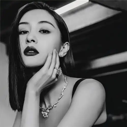 黑色高级感女生头像 高清好看的黑色系冷艳高贵女生头像图片_女生头像