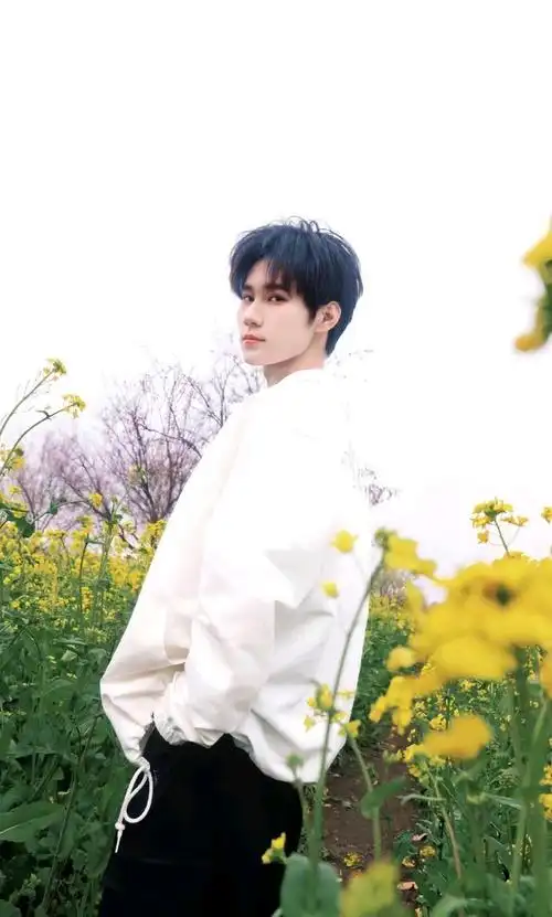 近日,人气演员张真源的一组油菜花田写真在网络上引起了广泛关注.