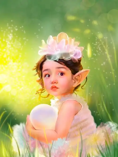 森林中的小精灵