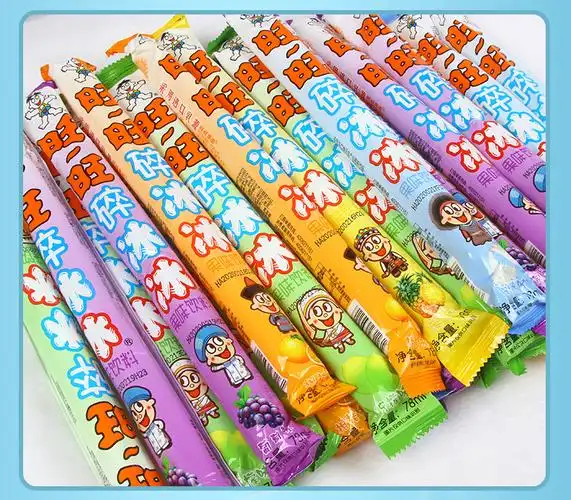 【京选美食】巢玖 旺旺碎碎冰78ml碎冰冰棒棒冰吸吸冻果味饮料整箱