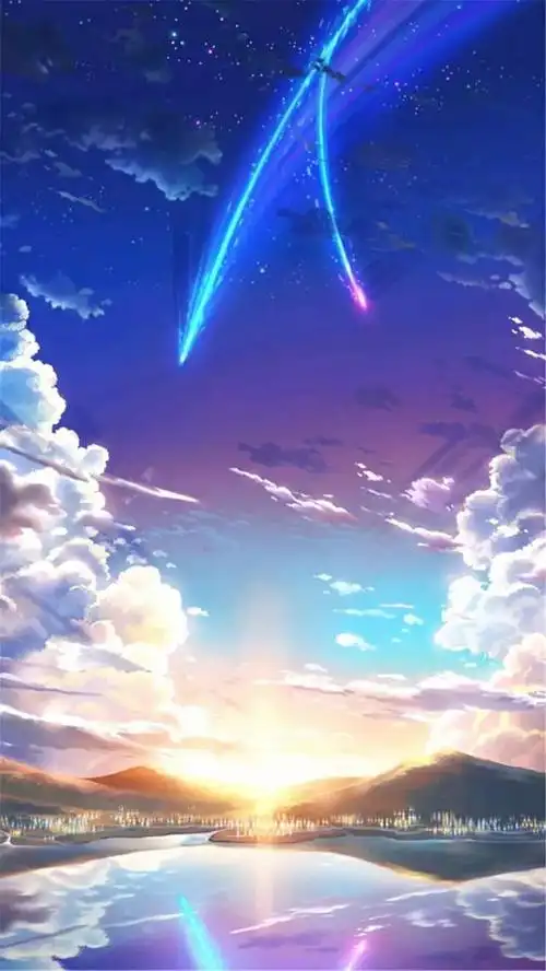 新海诚动漫手机壁纸你的名字我的心事