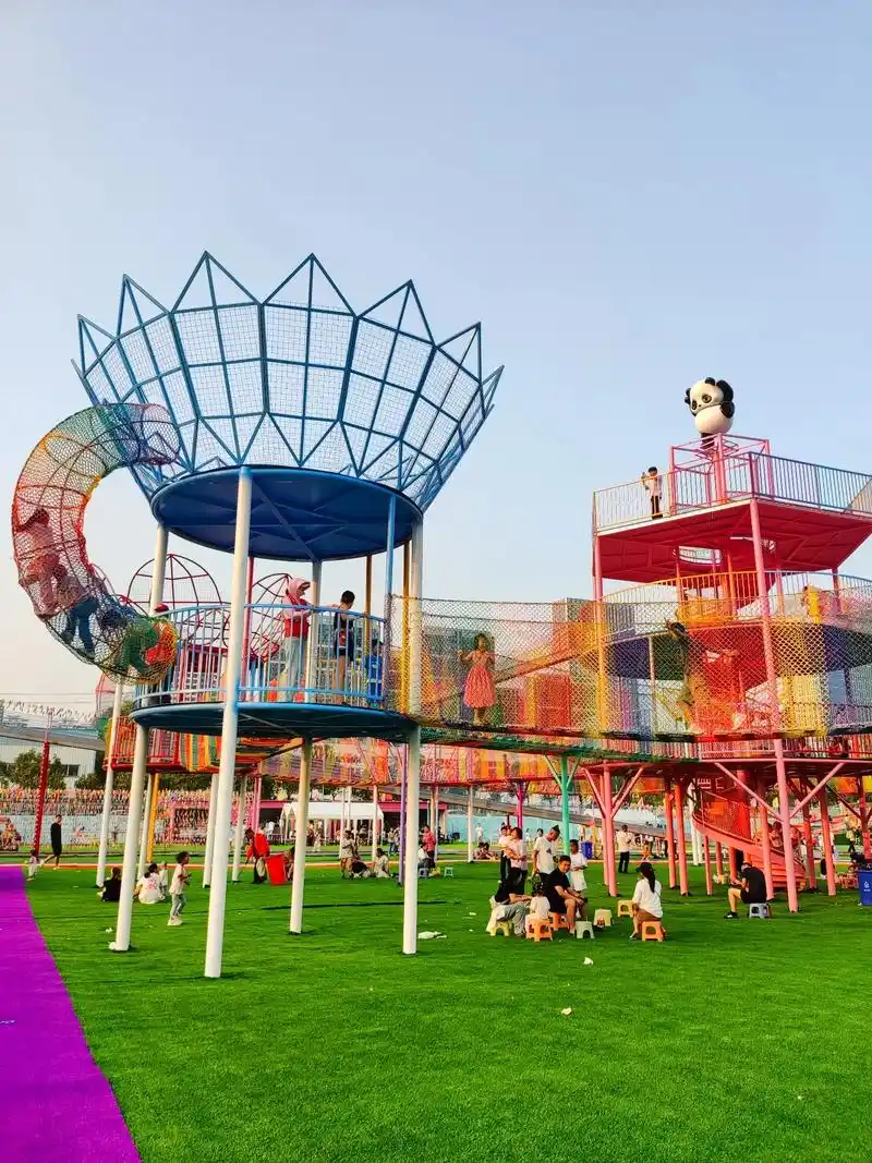 顽披猴亲子乐园游乐项目合集.