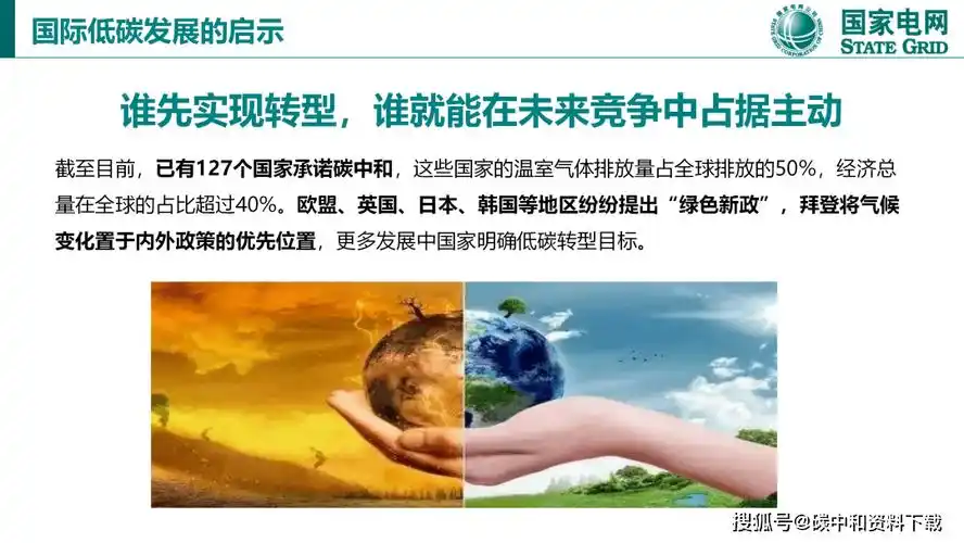国网研究:碳达峰和碳中和的国际经验与中国方案!附ppt_能源_应用_目标