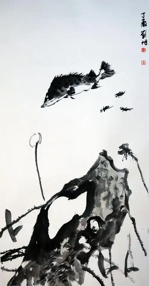 水墨清华画家刘旭大写意花鸟画作品展序言