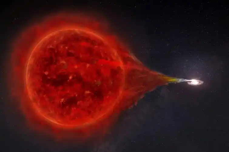 蛇夫座一次巨大的恒星爆炸