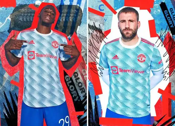 曼联发布202122赛季客场球衣