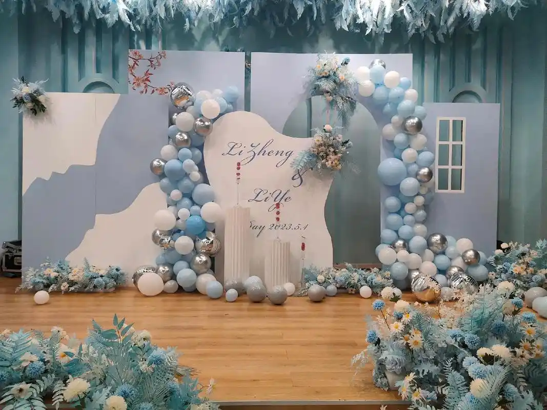 婚礼气球布置.贩卖美好,经营浪漫,配送幸福,赠你浪漫与温柔  - 抖音