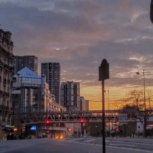 街景 壁纸 朋友圈背景 港风原创@慕北的风