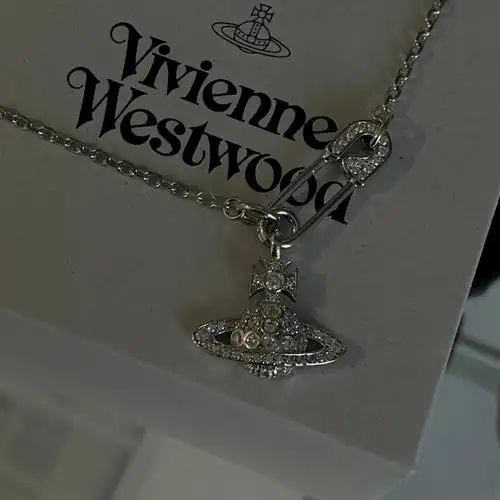 viviennewestwood西太后回形针项链