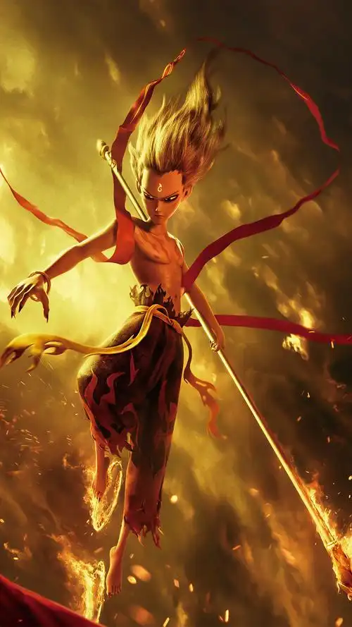 哪吒之魔童降世长大后的样子 帅气图片