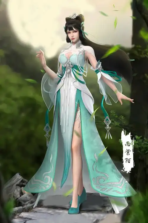 完美世界周边海报定制壁纸贴纸挂画石昊火灵儿云曦清漪