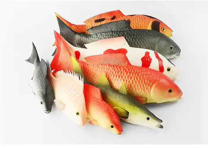仿真鱼模型 仿真鱼模型假红鲤鱼鲫鱼中华鲟鱼玩具水族馆酒店海鲜装饰