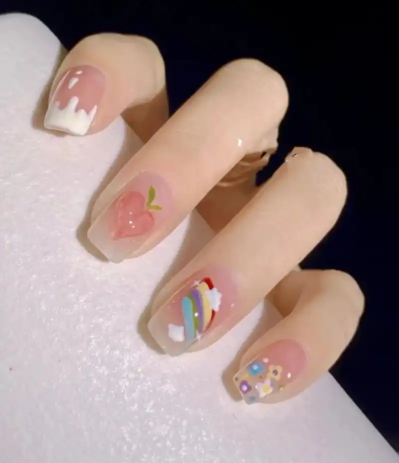 春日图文伙伴计划  视觉降温7615指尖上的水果美甲97想通通