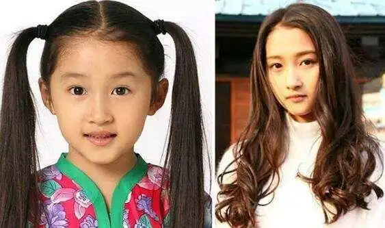 关晓彤,林妙可,张雪迎,赵嘉敏……10位95后小花童年现今对比照