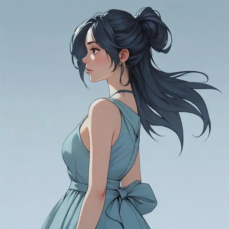 ins风雾霾蓝治愈系头像来啦97 超温柔的雾霾蓝治愈系女生头像,氛围