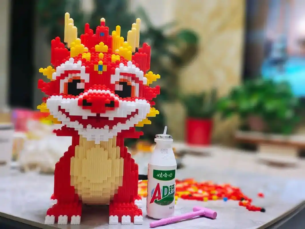 治愈系 #小颗粒积木拼装 #乐高 #成品 #手工diy   - 抖音