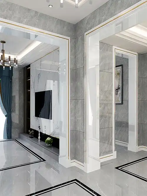 大理大理石石门铝合金门框包边背景墙边框垭口瓷砖腰线