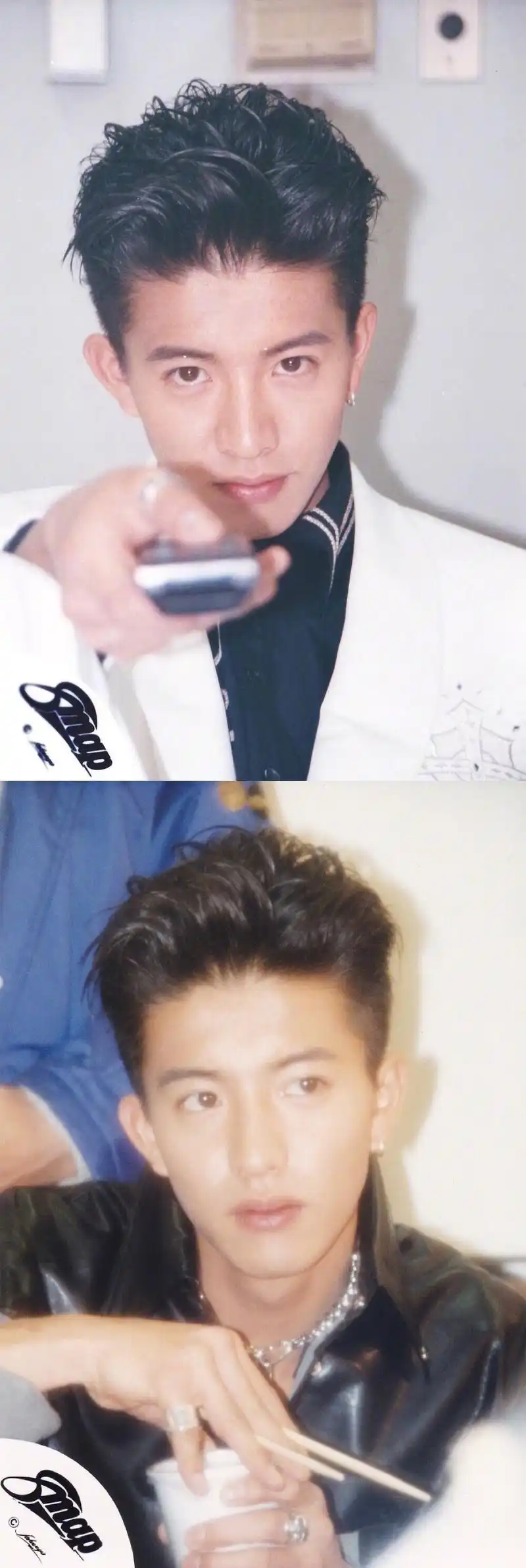 短发的木村拓哉太帅了,少年感无敌.