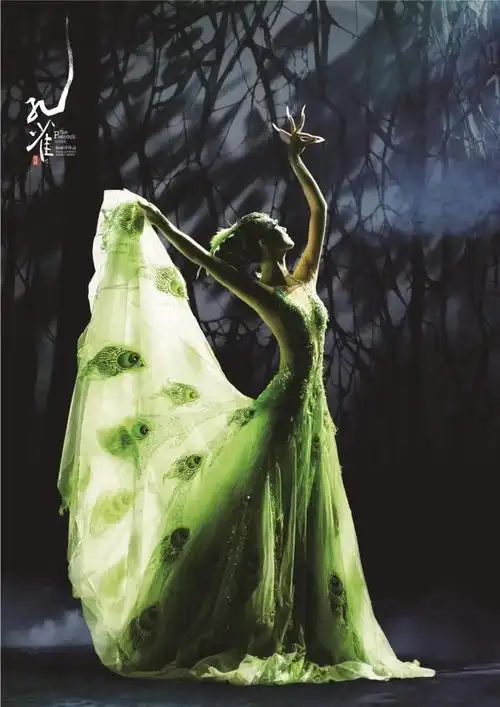杨丽萍携舞剧孔雀亮相红河大剧院绝美孔雀破屏而来