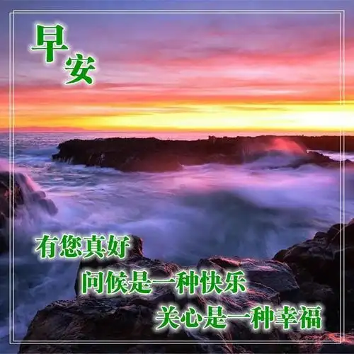 亲爱的朋友早上好问候壁纸表情图片,新的一天愿你加油
