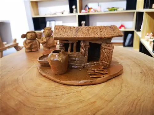 陶指艺创意手工坊带您制作一幅有故事的陶艺场景