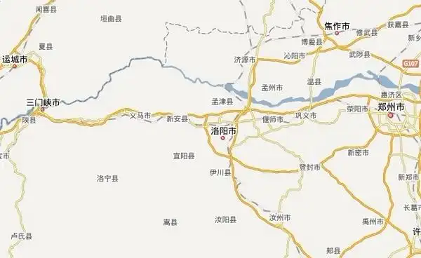 洛阳地理位置图