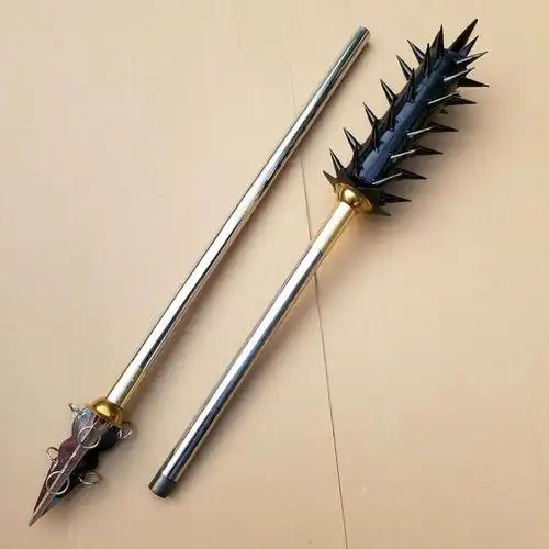 在古代战场上,有一种鲜为人知的武器,它凶狠无比,它就是钉钉狼牙棒.