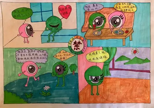 【活动】西山小学举行"爱眼护眼,从我做起"手抄报绘画比赛