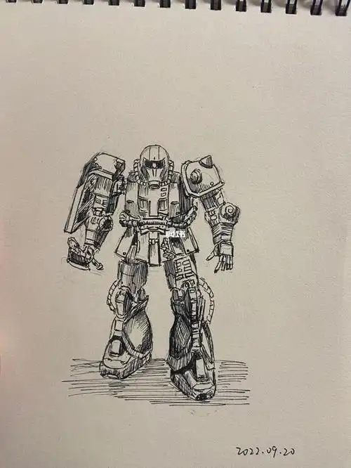 大人也要玩玩具  #扎古  #手绘  #多安扎古