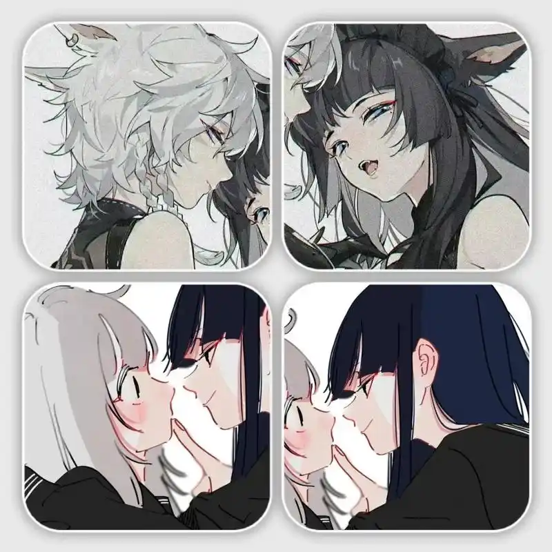 女女情头."当爱来临时 才发现爱也是一种痛苦"#le#双女主 - 抖音