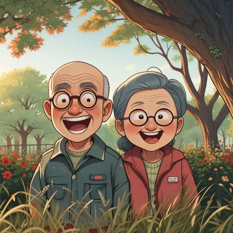 可爱老人卡通头像大放送9096 亲们,这次带来一系列超可爱的老人