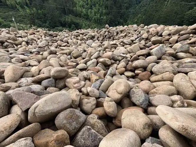 水冲石原石 大型卵石 风景石 景观石 溪坑石 溪滩石 河冲石