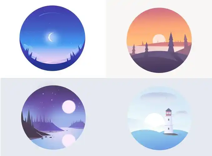 天气插画gif|ui|app界面|南京大能猫_原创作品-站酷zcool