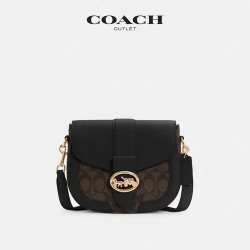 【双11精选】coach/蔻驰奥莱女包经典标志