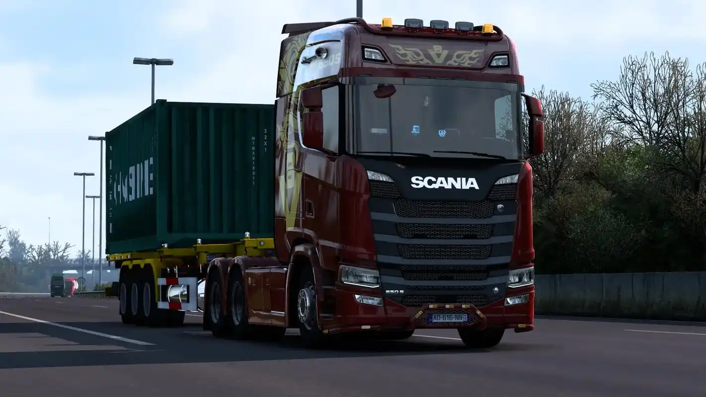 斯堪尼亚650s v8.#斯堪尼亚 #抖音卡车 #卡车 #卡 - 抖音